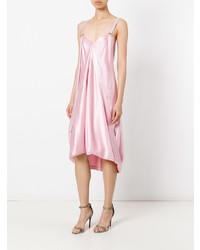 rosa Camisole-Kleid aus Satin von Sies Marjan