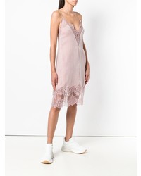 rosa Camisole-Kleid aus Spitze von Stella McCartney