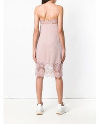 rosa Camisole-Kleid aus Spitze von Stella McCartney
