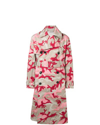 rosa Camouflage Trenchcoat von Valentino