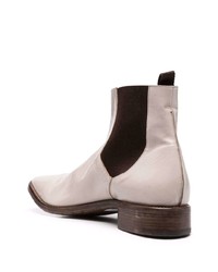 rosa Chelsea Boots aus Leder von Premiata