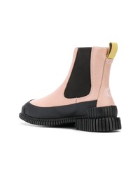 rosa Chelsea Boots aus Leder von Camper