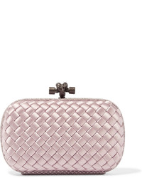 rosa Clutch mit Schlangenmuster