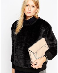 rosa Clutch von Asos