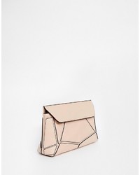 rosa Clutch von Asos