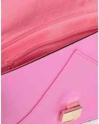 rosa Clutch von Asos