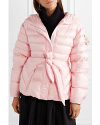 rosa Daunenjacke von Moncler Genius