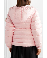 rosa Daunenjacke von Moncler Genius