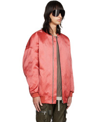 rosa Daunenjacke von Rick Owens