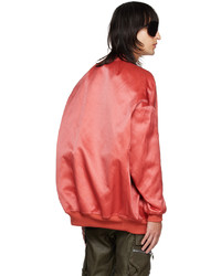 rosa Daunenjacke von Rick Owens