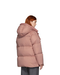 rosa Daunenjacke von Moncler