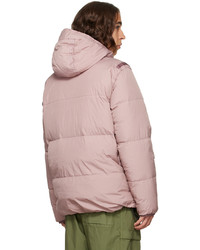 rosa Daunenjacke von Stone Island