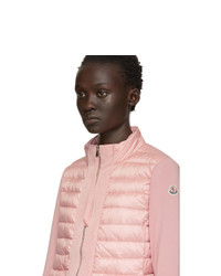 rosa Daunenjacke von Moncler