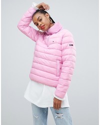 rosa Daunenjacke von Tommy Jeans