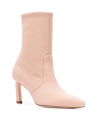 rosa elastische Stiefeletten von Stuart Weitzman