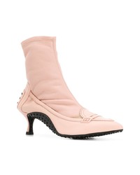 rosa elastische Stiefeletten von Tod's