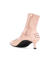 rosa elastische Stiefeletten von Tod's