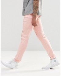 rosa enge Jeans von Asos