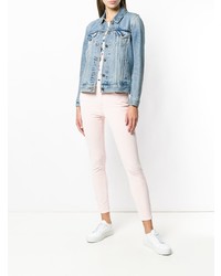 rosa enge Jeans von Current/Elliott