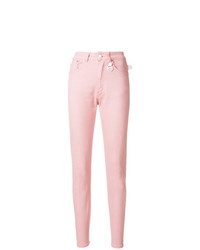 rosa enge Jeans von Gcds