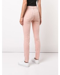 rosa enge Jeans von Mother