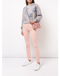 rosa enge Jeans von Mother