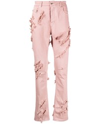 rosa enge Jeans von Rick Owens DRKSHDW