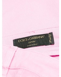 rosa enge Jeans von Dolce & Gabbana