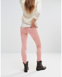 rosa enge Jeans von Lee