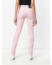 rosa enge Jeans von Versus