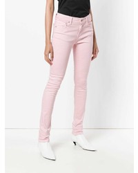 rosa enge Jeans von Versus