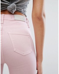 rosa enge Jeans von Replay