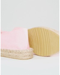 rosa Espadrilles von Pieces