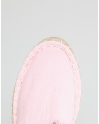 rosa Espadrilles von Pieces