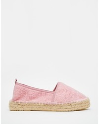 rosa Espadrilles von Asos