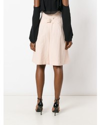 rosa Bermuda-Shorts mit Falten von Chloé