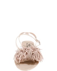 rosa flache Sandalen aus Leder von Fritzi aus Preußen