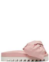 rosa flache Sandalen von Joshua Sanders