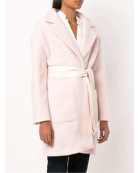 rosa flauschiger Mantel von Framed