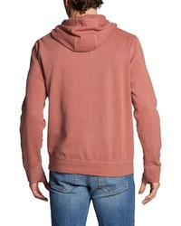 rosa Fleece-Pullover mit einem Kapuze von Eddie Bauer