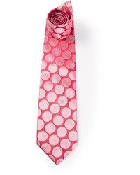 rosa gepunktete Krawatte von Gianfranco Ferre