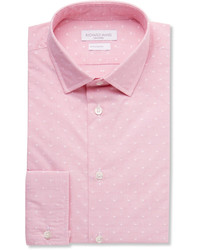 rosa gepunktetes Hemd von Richard James