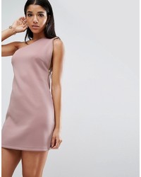 rosa gerade geschnittenes Kleid von Asos