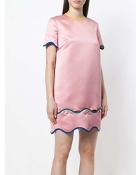 rosa gerade geschnittenes Kleid von Sara Battaglia