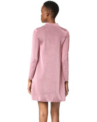 rosa gerade geschnittenes Kleid von M Missoni