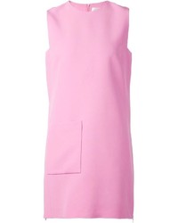 rosa gerade geschnittenes Kleid von Victoria Beckham