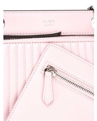 rosa gesteppte Leder Umhängetasche von Fendi