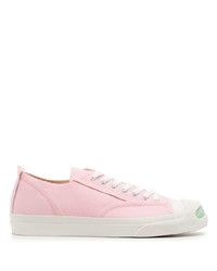 rosa Gummi niedrige Sneakers