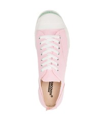 rosa Gummi niedrige Sneakers von Undercover