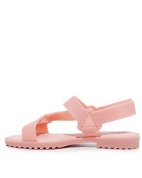 rosa Gummi Sandalen von Melissa